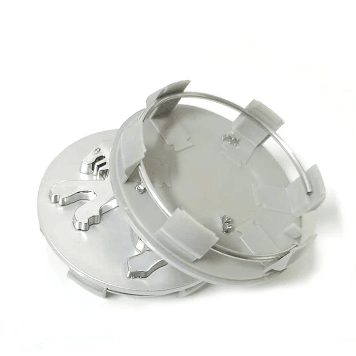 Set X4 Tapas centro de Llantas de autos centro de rueda marca Peugeot 58mm X 60mm  6