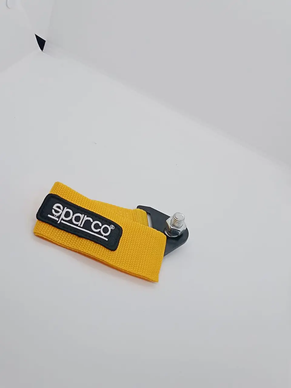 Cinta correa de remolque arrastre Sparco Amarillo 5