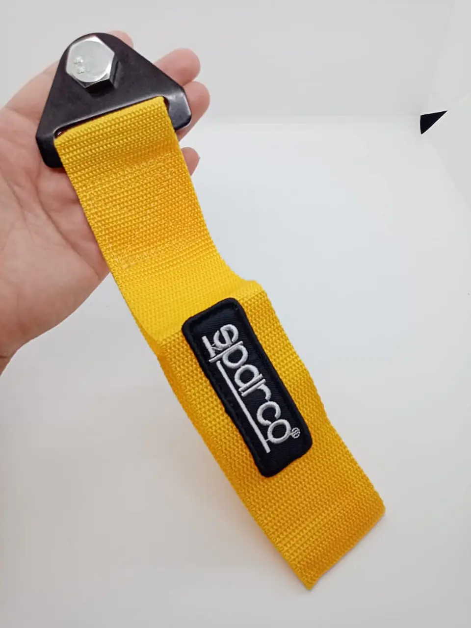 Cinta correa de remolque arrastre Sparco Amarillo 8