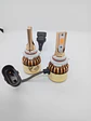 Par Ampolletas turboled 9005 9006 12.000Lm 100watts 12V color rosado - Miniatura 1