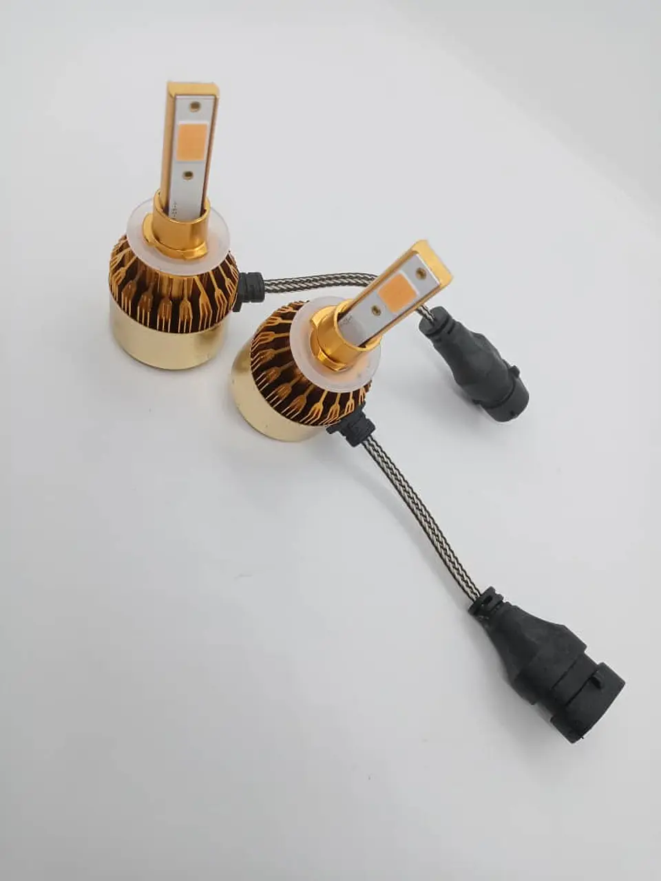 Par Ampolletas turboled 880 881 12.000Lm 100watts 12V color rosado 1