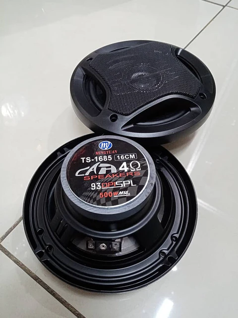 Par Parlantes componentes 6.5 Pulgadas 16cm De 500w