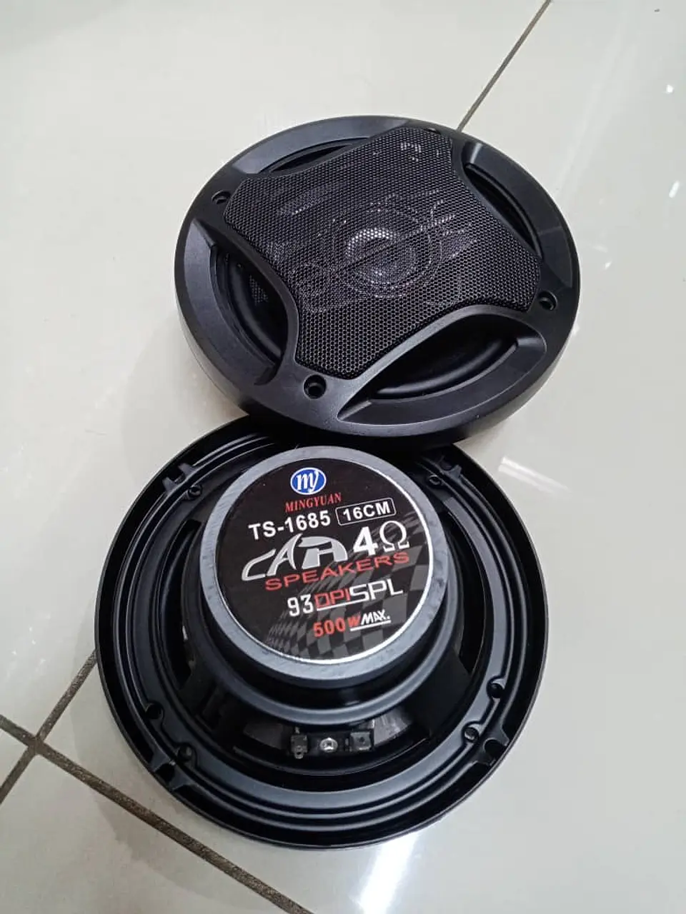 Par Parlantes componentes 6.5 Pulgadas 16cm De 500w 6