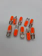 X10 ampolletas T10 W5W 12V silicona - Rojo - Miniatura 3
