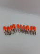 X10 ampolletas T10 W5W 12V silicona - Rojo - Miniatura 6