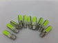 X10 ampolletas T10 W5W 12V silicona - Verde - thumbnail 4