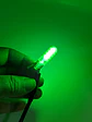 X10 ampolletas T10 W5W 12V silicona - Verde - thumbnail 5