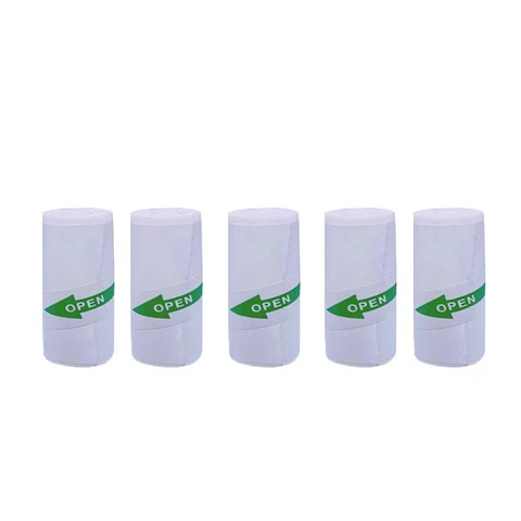 X5 Rollos Blancos adhesivos continuos para impresora térmica gatito y