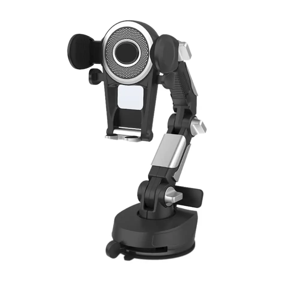 Base soporte celular con sopapo, rotación 360° al tablero 2