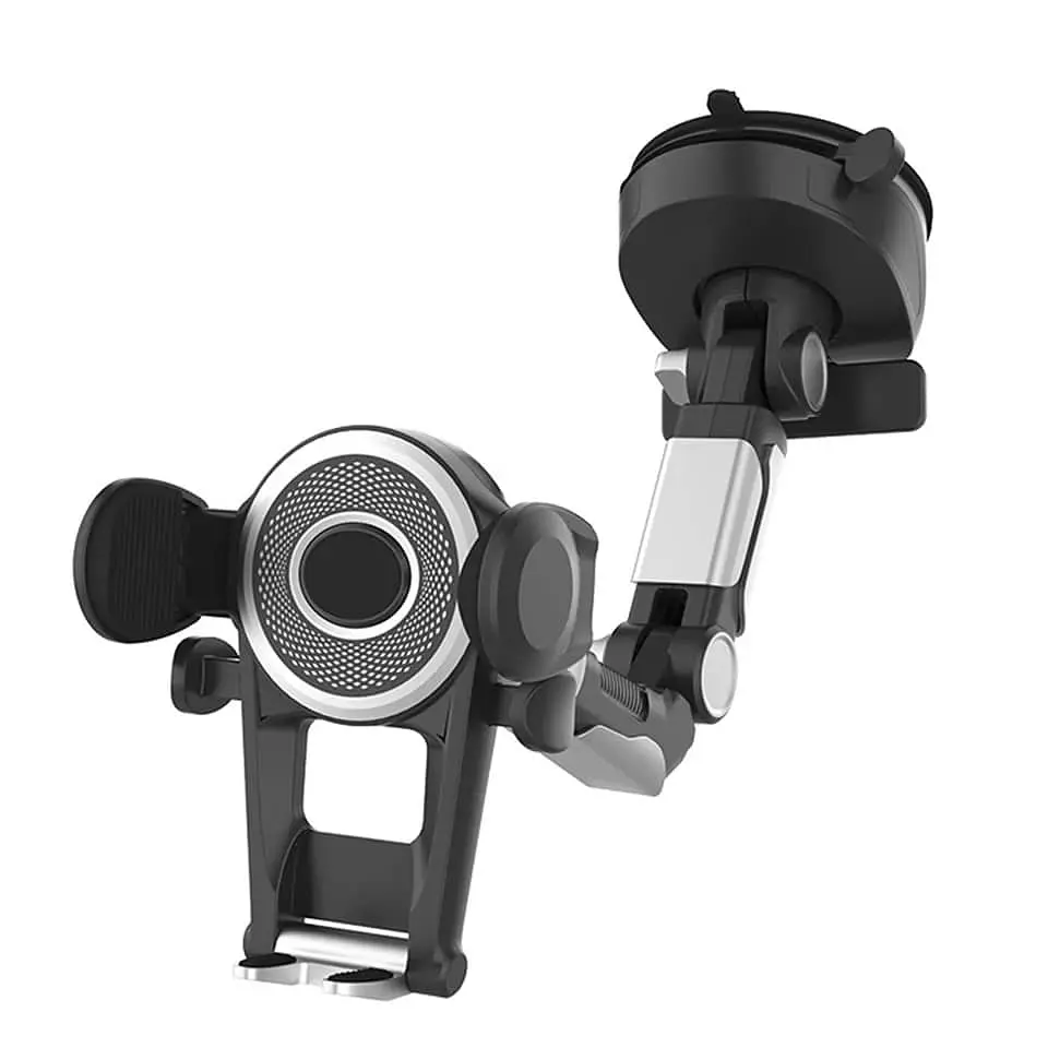 Base soporte celular con sopapo, rotación 360° al tablero 6