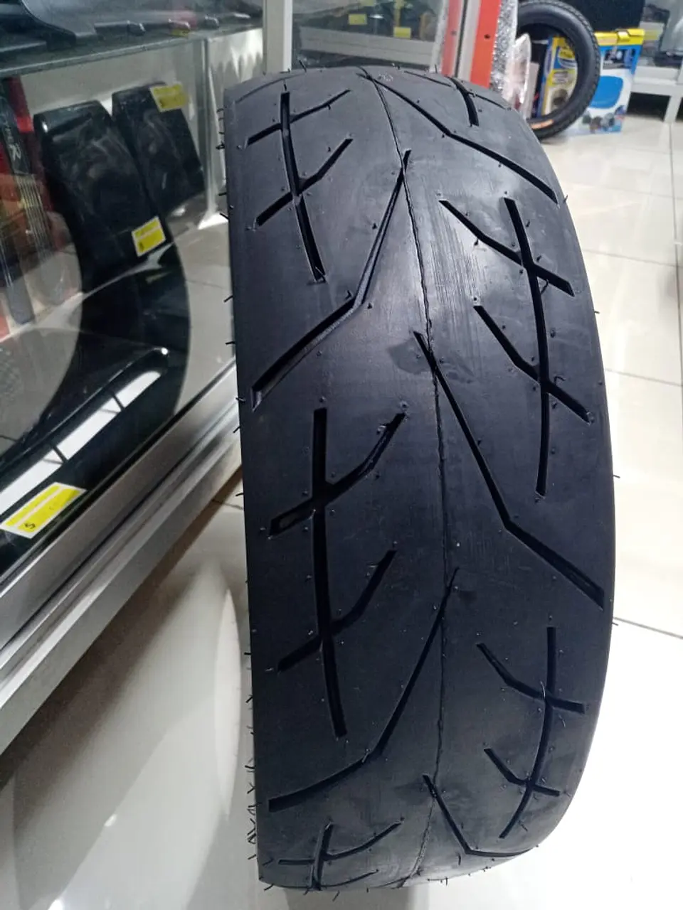 Neumáticos 140, 60, 17 llantas de moto tubular para calle 6