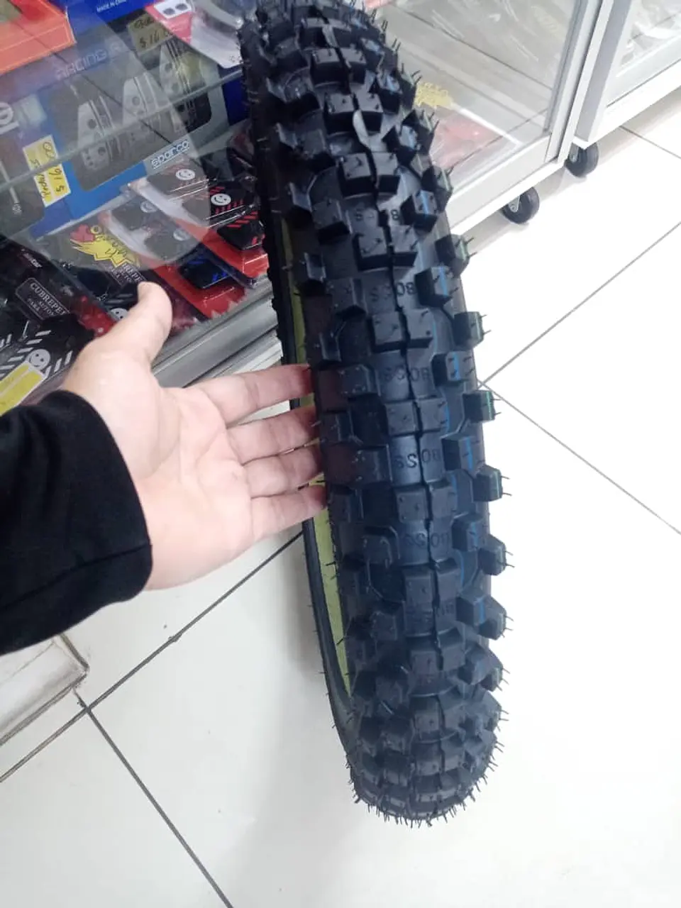 Neumáticos 70, 100, 17 llantas de moto tubular Cross/Enduro 3