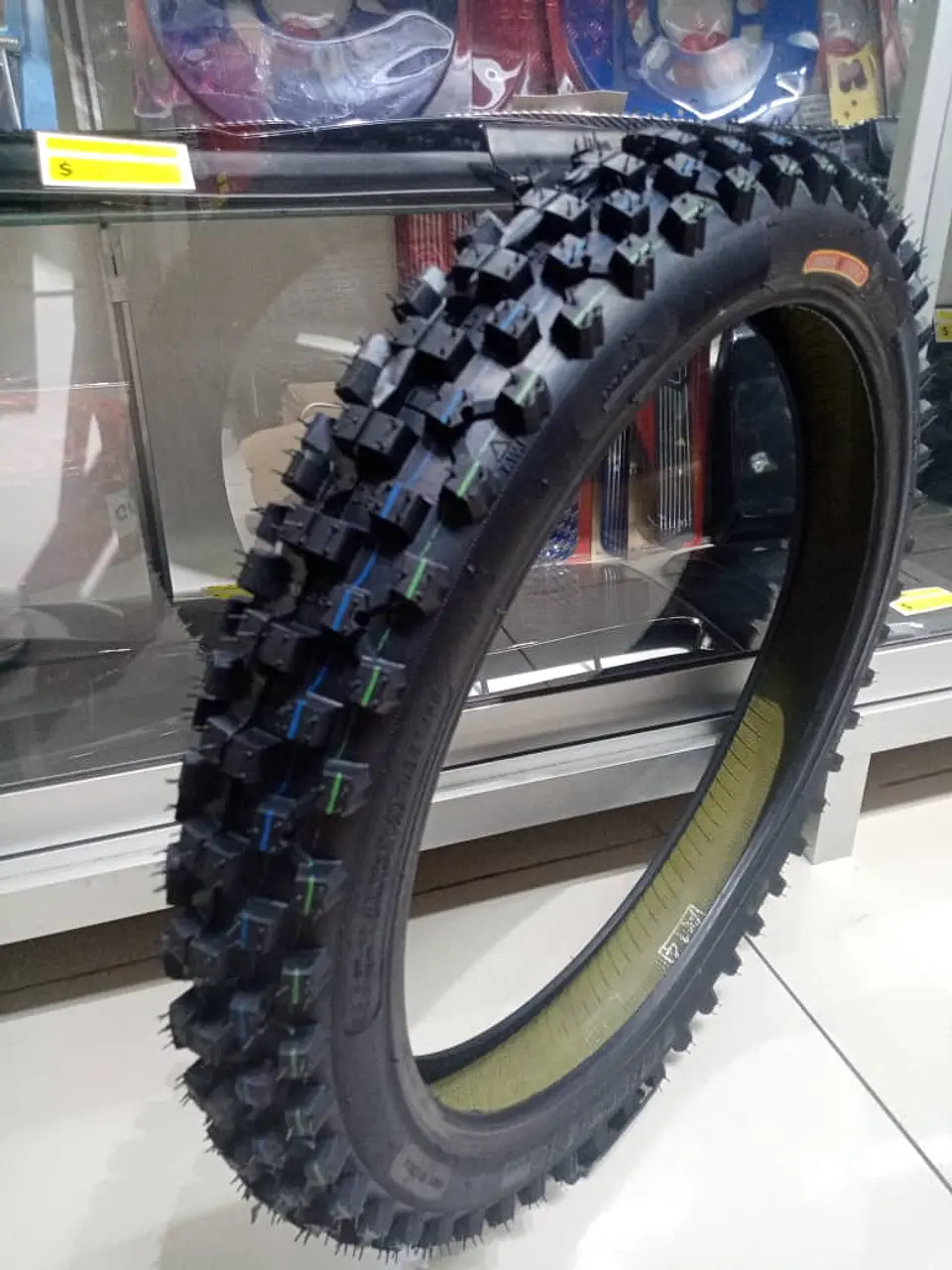 Neumáticos 70, 100, 17 llantas de moto tubular Cross/Enduro 4