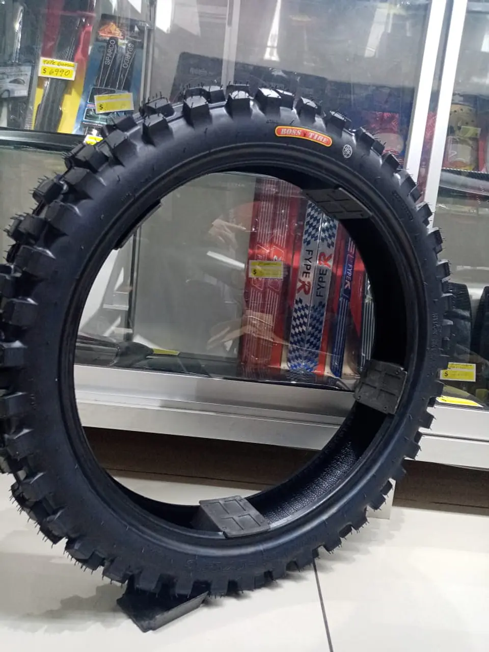 Neumáticos 100 80 17, llantas de moto tubular Cross/Enduro para 2