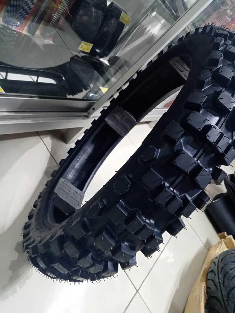 Neumáticos 100 80 17, llantas de moto tubular Cross/Enduro para 3