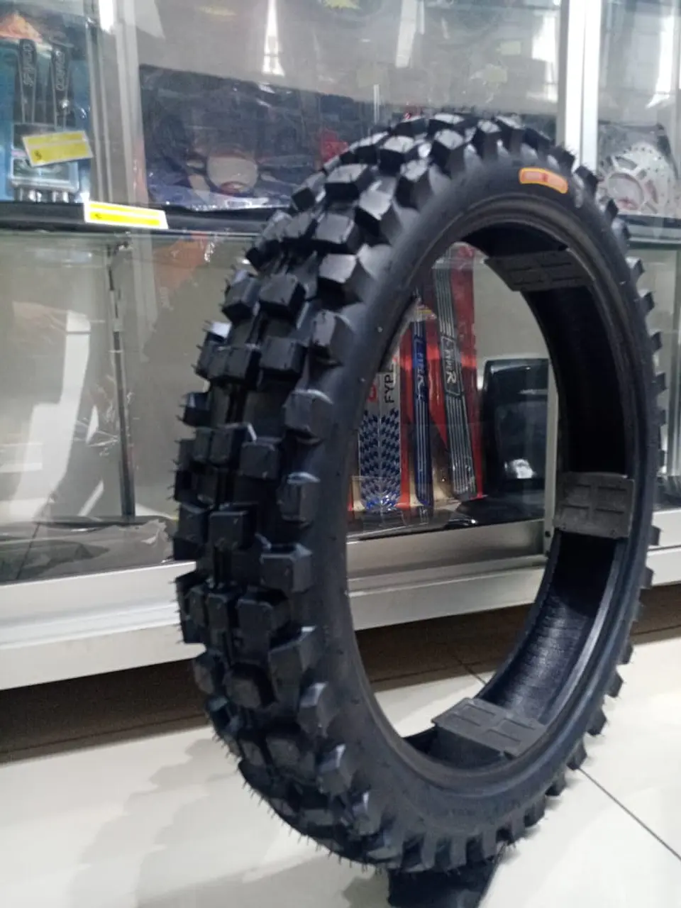 Neumáticos 100 80 17, llantas de moto tubular Cross/Enduro para 4