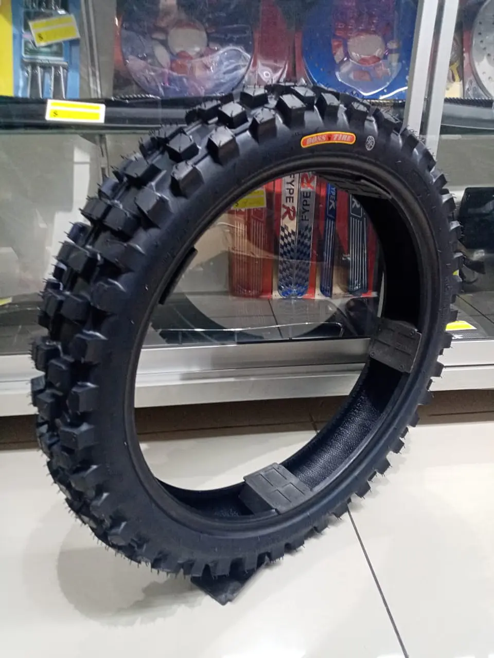Neumáticos 100 80 17, llantas de moto tubular Cross/Enduro para 5