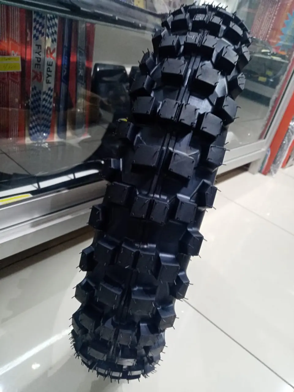 Neumáticos 100 80 17, llantas de moto tubular Cross/Enduro para 7