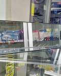 Espejo retrovisor universal convexo para Interior de autos, imagen de gran angular, antideslumbrante con sujeción a su espejo retrovisor 30cm de largo 