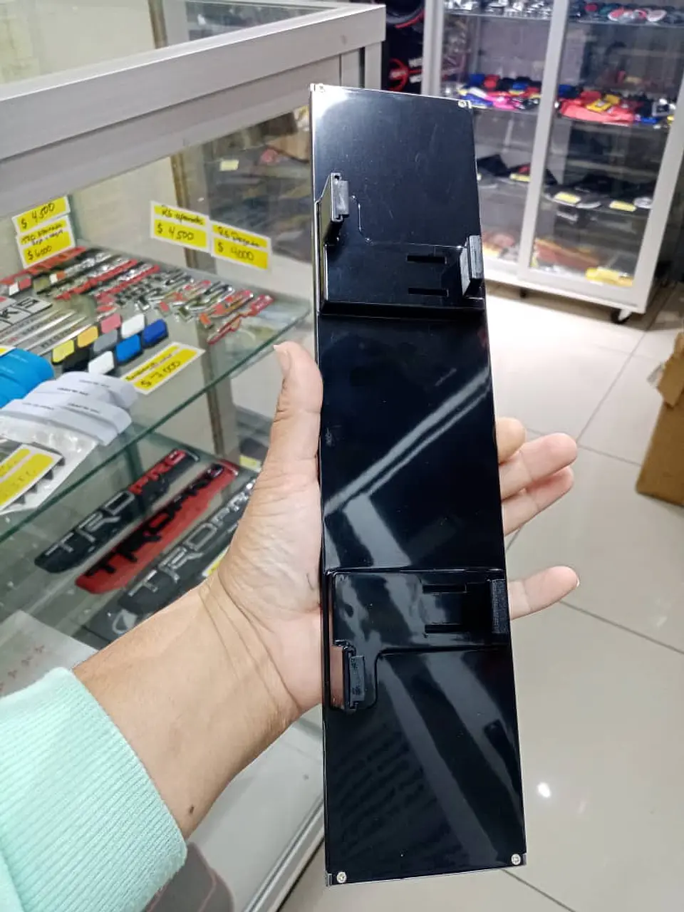 Espejo retrovisor convexo antideslumbrante, sujeción 30cm 4
