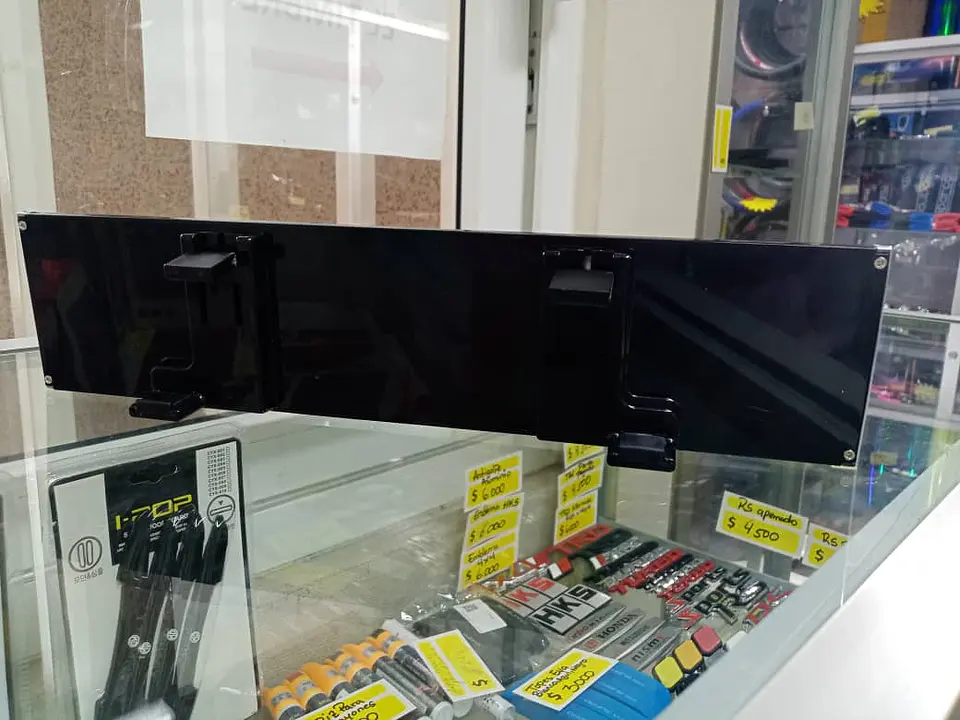 Espejo retrovisor convexo antideslumbrante, sujeción 30cm 5