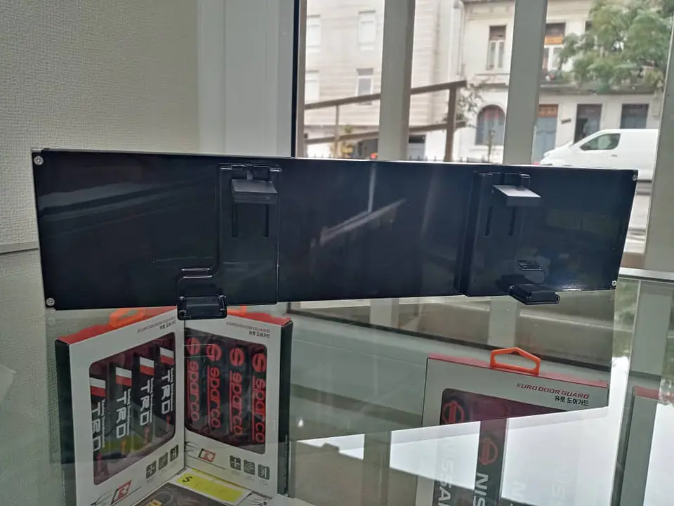 Espejo retrovisor convexo antideslumbrante, sujeción 30cm 7