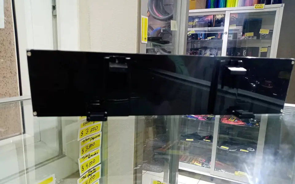 Espejo retrovisor convexo antideslumbrante, sujeción 30cm 10