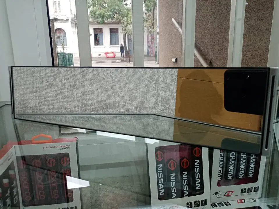 Espejo retrovisor convexo antideslumbrante, sujeción 30cm 11