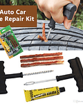 Kit de herramientas de reparación de llanta, herramienta de reparación de neumáticos sin cámara, enchufe de perforación para garaje, coche, camión, motocicleta precio 3500pesos