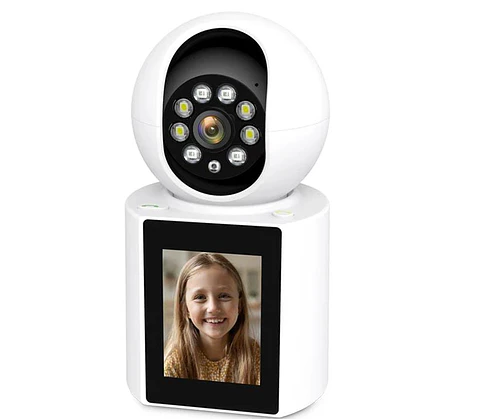 Camara de Seguridad wifi 360, con pantalla video llamadas