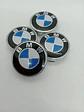 Set X4 Tapa centro de Llantas de autos 60mm y 56mm universal BMW - Miniatura 3