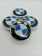 Set X4 Tapa centro de Llantas de autos 60mm y 56mm universal BMW - Miniatura 4