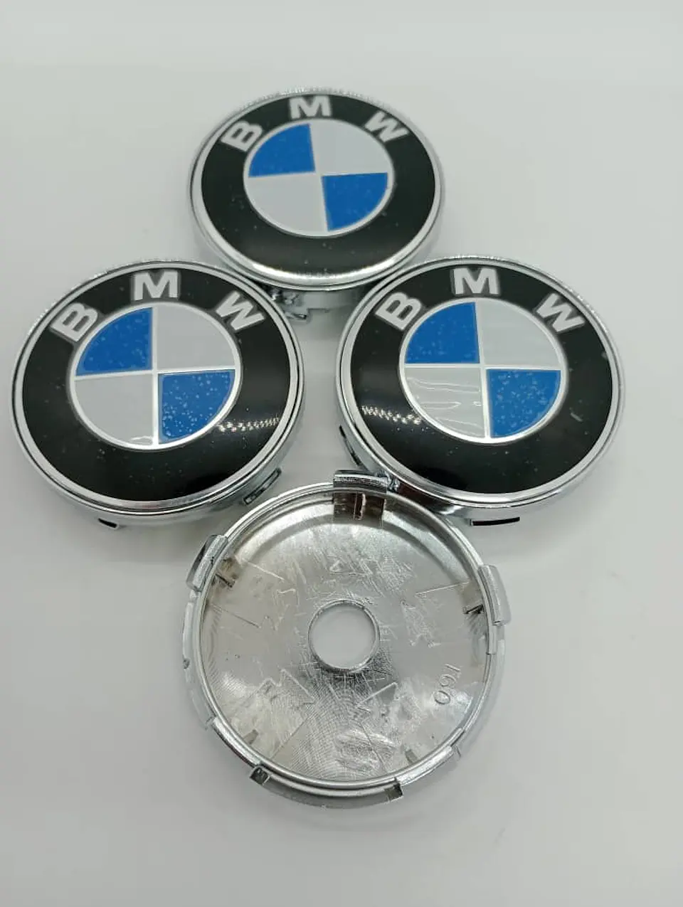 Set X4 Tapa centro de Llantas de autos 60mm y 56mm universal BMW 6