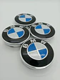 Set X4 Tapa centro de Llantas de autos 60mm y 56mm universal BMW - Miniatura 9