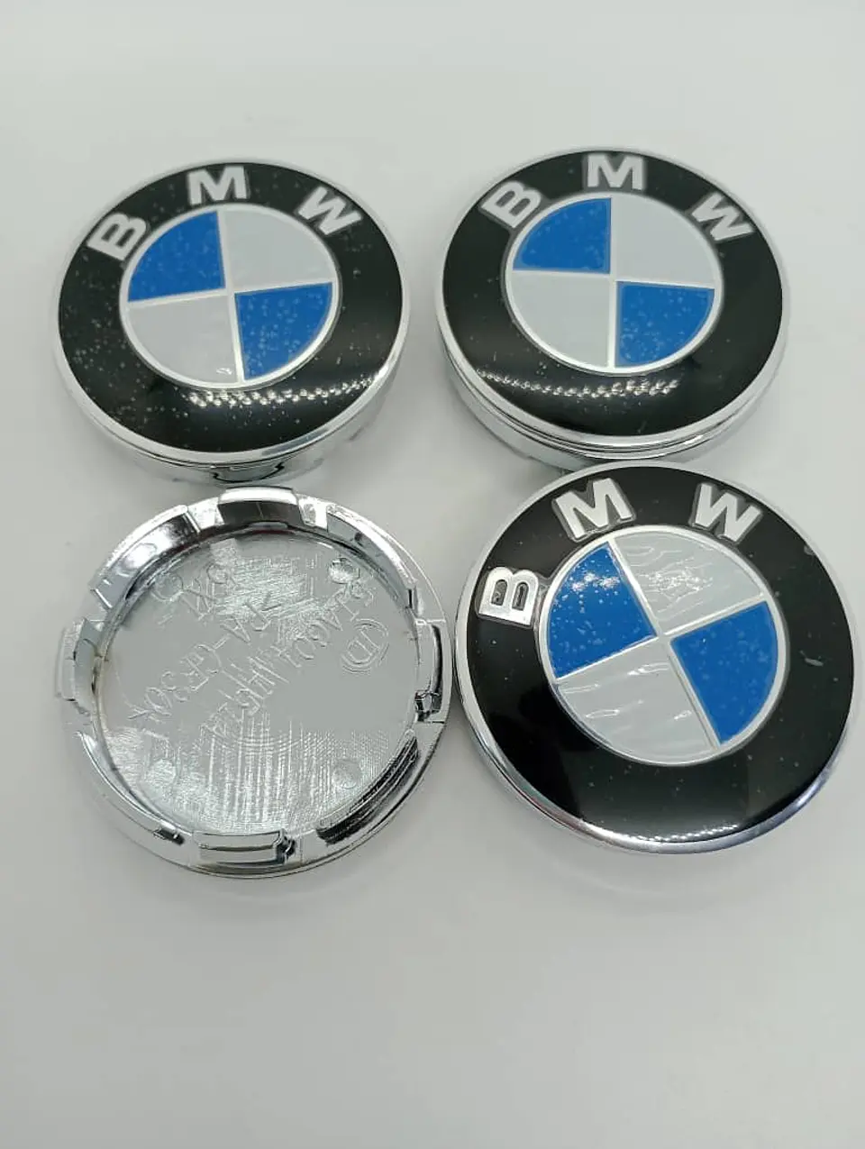Set X4 Tapa centro de Llantas de autos 60mm y 56mm universal BMW 11