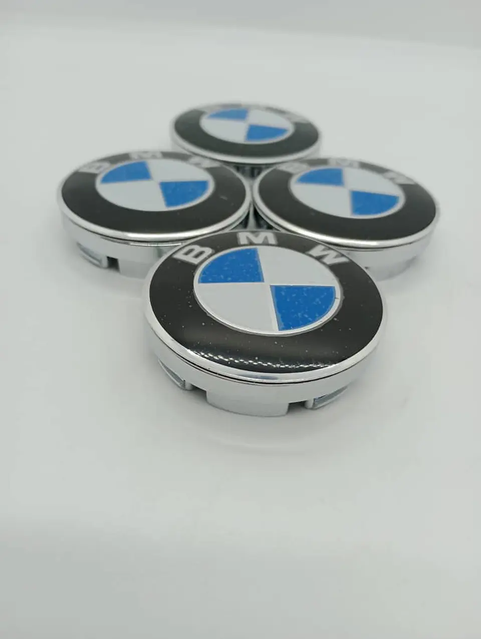 Set X4 Tapa centro de Llantas de autos 60mm y 56mm universal BMW 12