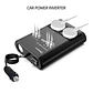 Inversor de Corriente para autos de 12v a 220v encendedor de - Miniatura 4