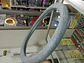 Forro cubre volante damas terciopelo - Gris con cristales - thumbnail 2
