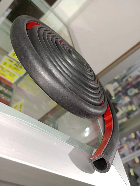 Tira de sellado de goma para puerta de auto accesorio universal
