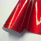Papel vinilo adhesivo decorativo para wrapping de autos rojo candi - Miniatura 5