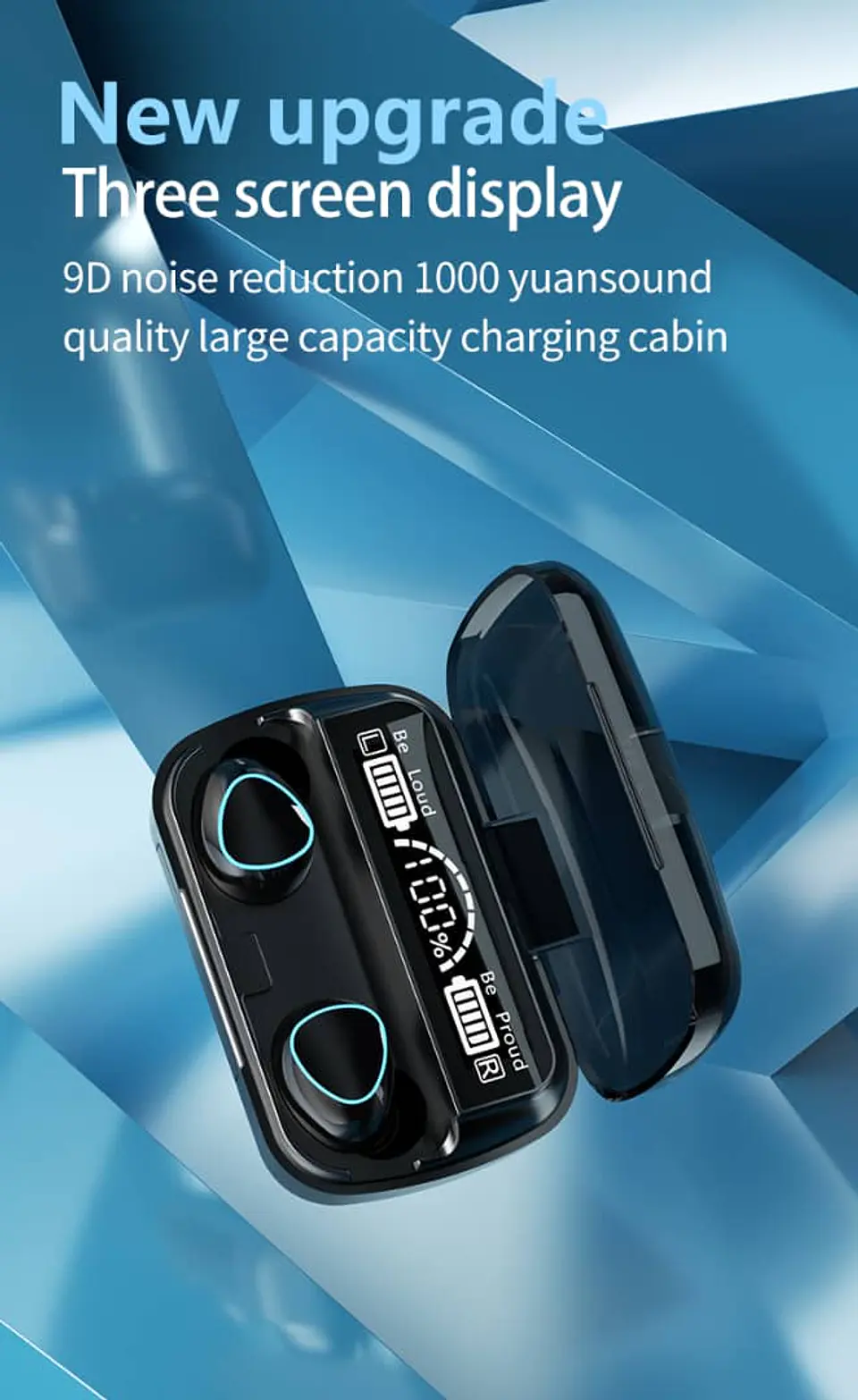 Auriculares inalámbricos Bluetooth M10 estereo, Audifonos v5.3 11