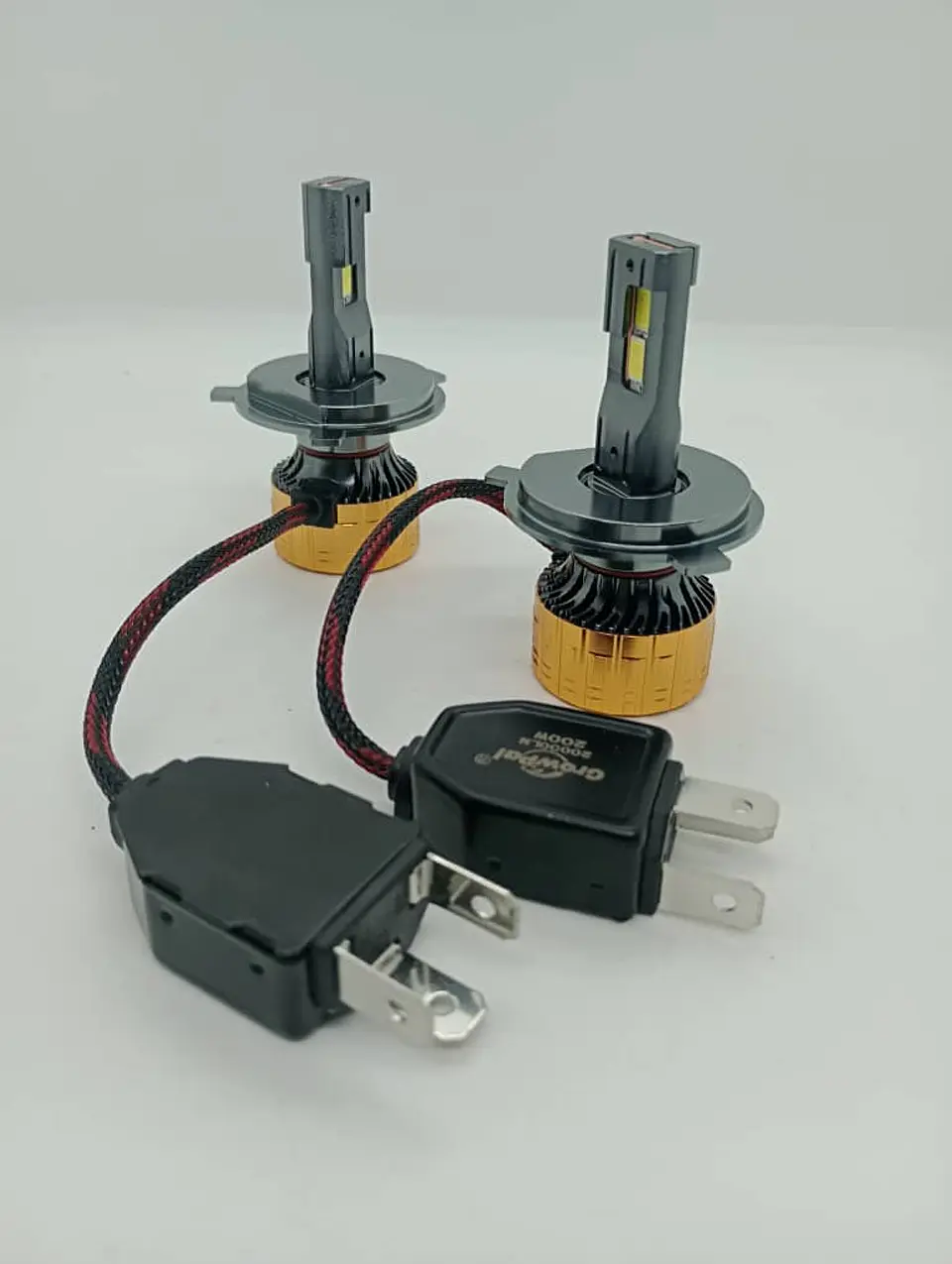 Par de Ampolletas turboled H4 canbus 20.000lm 1