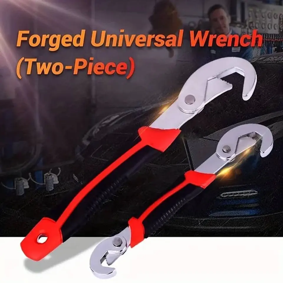 X2 Llave inglesa universal ajustable, herramienta manual multifuncion 14