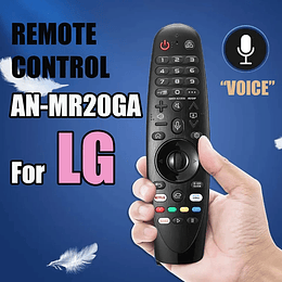 Control remoto de mando con puntero y función de voz para Smart tv