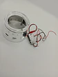 Par de cubiertas de luces proyectores de faros plateadas de - Miniatura 2