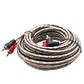 Cable RCA 2x2 estéreo trenzado OFC 5m - Miniatura 7