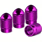 Set 4 Tapas de válvulas universal Modelo Balita color morado/ lila - thumbnail 1
