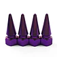 Set 4 Tapas de válvulas universal 32mm color morado/ lila - thumbnail 4
