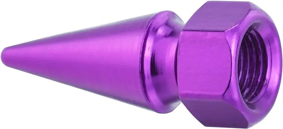 Set 4 Tapas de válvulas universal 32mm color morado/ lila 8