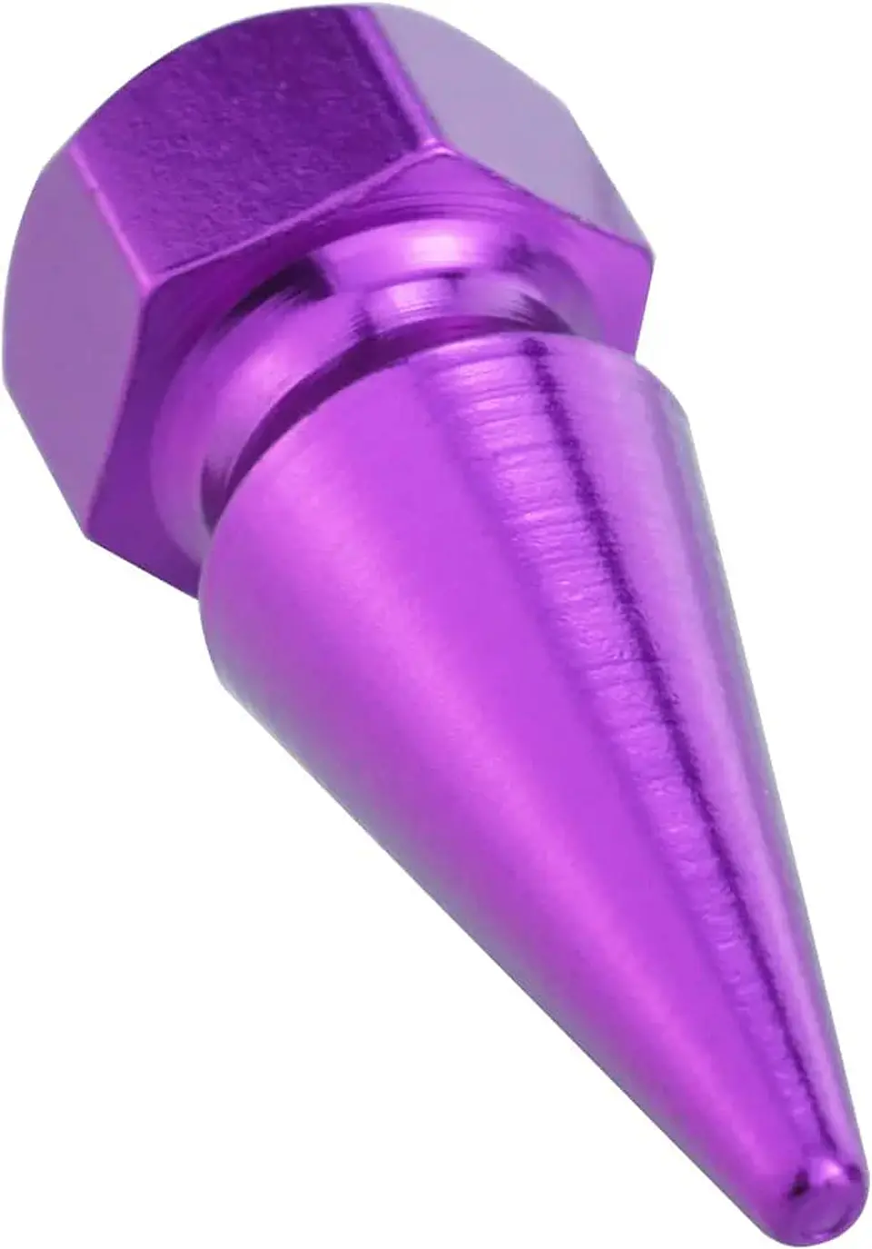 Set 4 Tapas de válvulas universal 32mm color morado/ lila 10